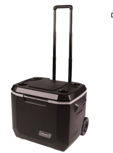 Coleman Portable Rolling Cooler, 50 Quart Xtreme 5 Day Cooler - Lot 400