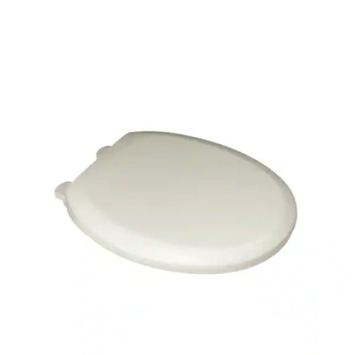 American Standard Champion 4 Slow-Close Round Closed Front Toilet Seat in Linen - Lot 740
