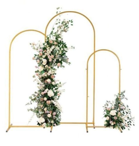 Gold Wedding Arch, Set of 3  - Lot 440