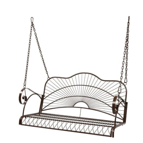 2-Person Heavy Duty Patio Porch Swing - No Chains  - Lot 470