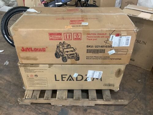 Lot of (2) Ride On Toys - For Parts or Repair  - Lot 480