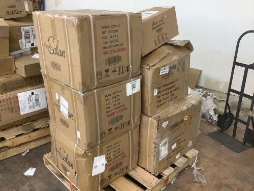 Incomplete Salon Chairs  - Lot 493
