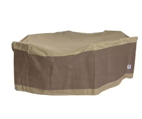 Classic Accessories Duck Covers Elegant 96 in. Patio Table with Chairs Cover - Lot 362