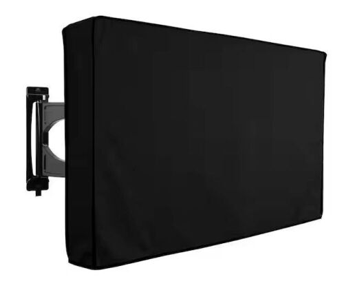 Khomo Gear 50 in. - 52 in. Black Outdoor TV Universal Weatherproof Protector Cover - Lot 392