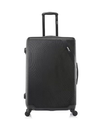 DUKAP InUSA Discovery Lightweight Hardside Spinner 24 in. Black  - Lot 333