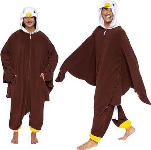Funziez! Silver Lilly Adult Plush One Piece Cosplay Eagle Costume, Small - Lot 120