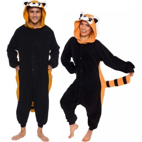 Funziez! Silver Lilly Adult Plush One Piece Cosplay Red Panda Costume, Medium - Lot 196