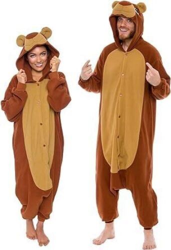 Funziez! Silver Lilly Adult Plush One Piece Cosplay Teddy Bear Costume, XL - Lot 316