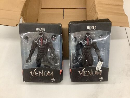 Lot of (2) Venom Figurines  - Lot 386