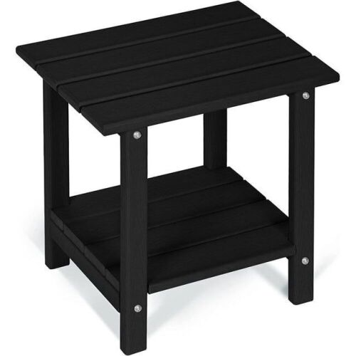 Black Adirondack Side Table  - Lot 406
