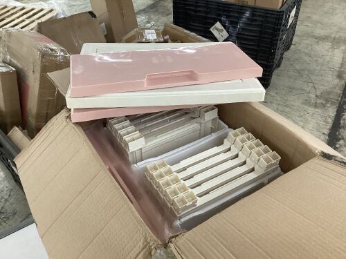Plastic Storage Organizer - Lot 619