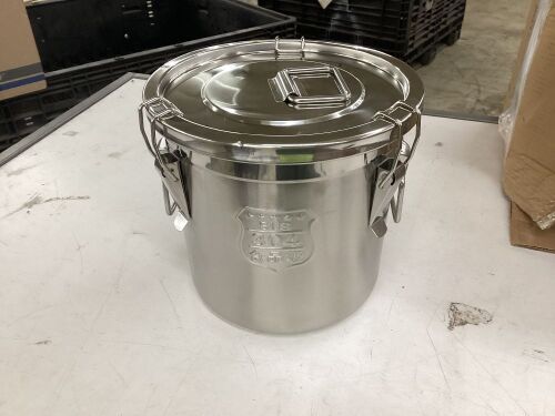 Stainless Steel Food Storage Canister - Lot 446