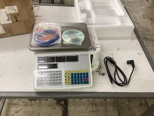 Bar Code Printing Scale  - Lot 466