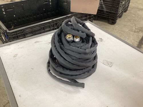 Zero-G Garden Hose, 5/8" x 100', Gray  - Lot 238