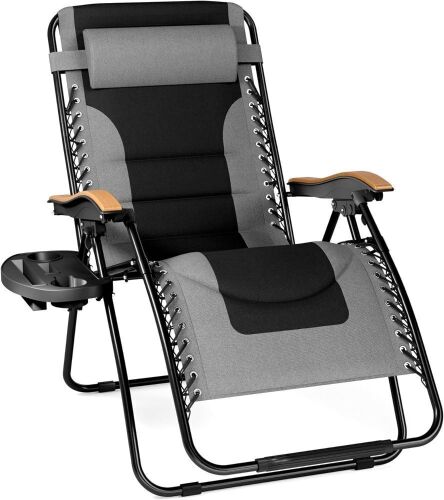 PHI VILLA Padded Zero Gravity Lounge Chair - Lot 496