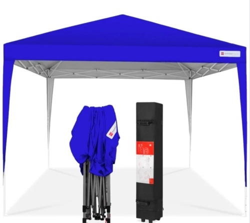 Outdoor Portable Pop Up Canopy Tent w/ Carrying Case, 10x10ft - Lot 167