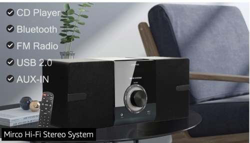 Lonpoo Micro stereo system - Lot 430