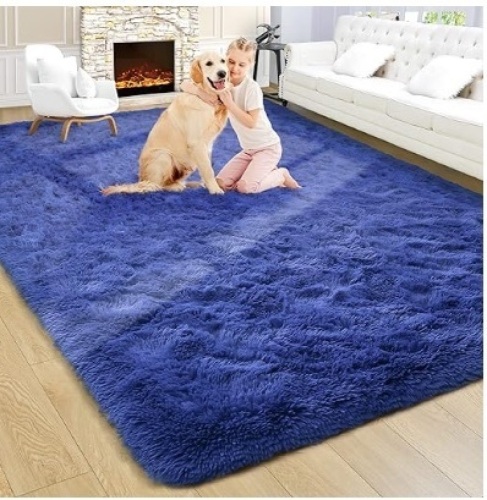 60x94 Indoor blue rug - Lot 441