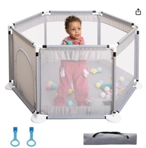 Portable Baby Playpen for Babies and Toddler - Lot 515