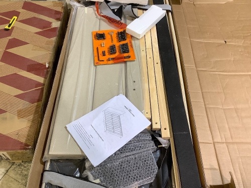 Toplife full-queen bed frame - Lot 403