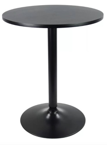 Round metal side table - Lot 408