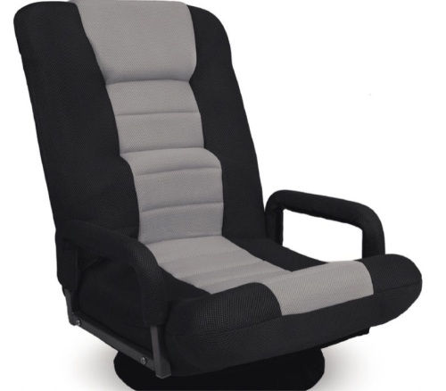 Gaming Floor Chair w/ 360-Degree Swivel, Armrest, Adjustable Backrest - Lot 496