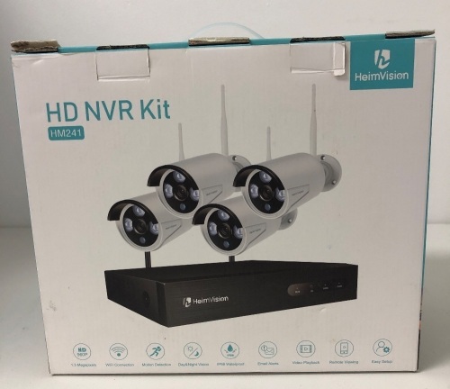 Wireless Security Camera System, New - Lot 9
