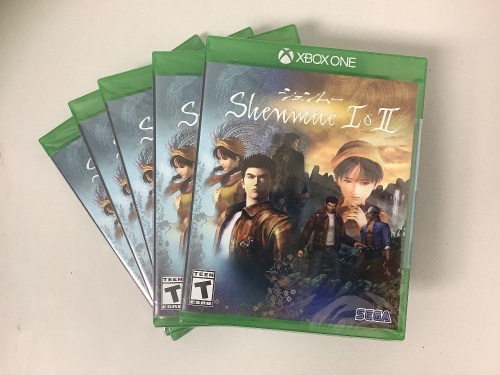 Lot of (5) Xbox One Shenmue 1 & 2 Games, New, Sold as is - Lot 55