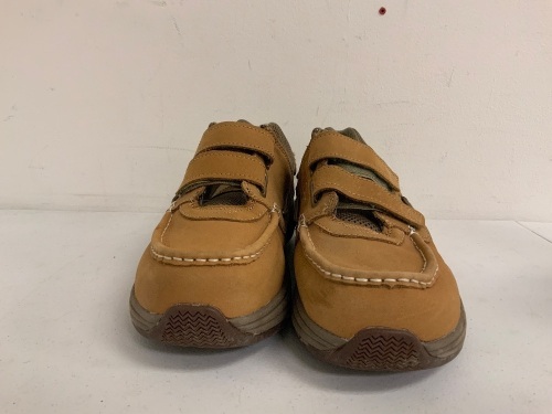 World Wide Sportsman Velcro Shoes, Size 12W, E-Comm Return w/ Blemish  - Lot 142