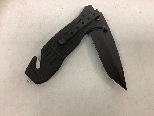 Smith & Wesson Extreme Ops Tanto Lockback Folding Knife, Appears New, Sold as is - Lot 238