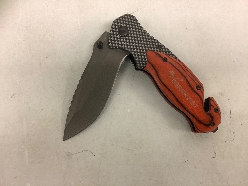 Bergkvist Folding Knife, Appears New, Sold as is - Lot 239