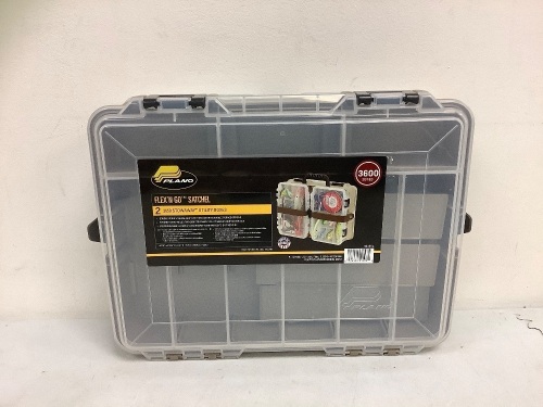 Plano Flex 'N Go Satchel, Appears New, Sold as is - Lot 241