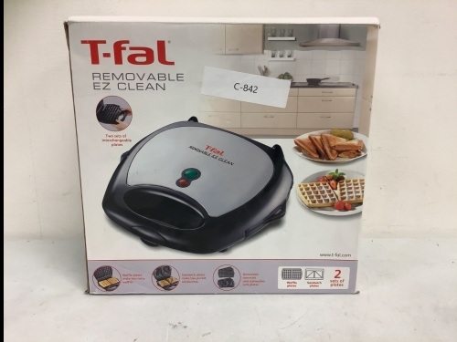 T-Fal Waffle Iron/Sandwich Maker, Appears new, Powers Up, Sold as is - Lot 243