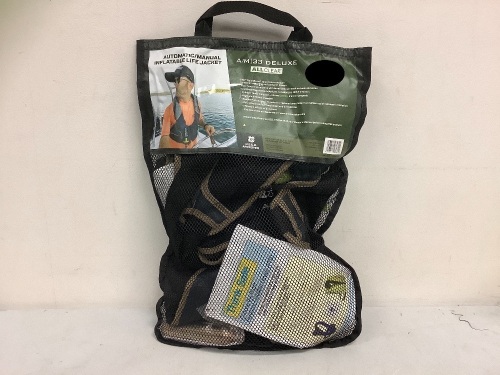 Inflatable Life Jacket, Appears new, Sold as is - Lot 261