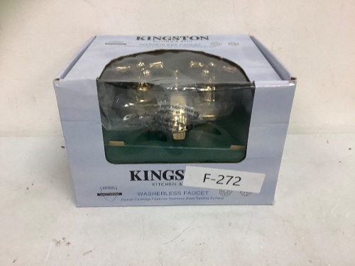 Kingston Kitchen & Bath Faucet, Appears New, Sold as is - Lot 262