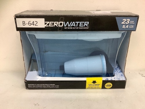 Zero Water Filter Container, E-Commerce Return, Sold as is - Lot 273