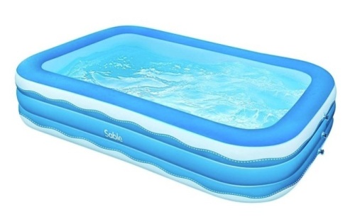 Sable Inflatable Pool,118 x 72 x 22in, E-Commerce Return, Sold as is - Lot 304