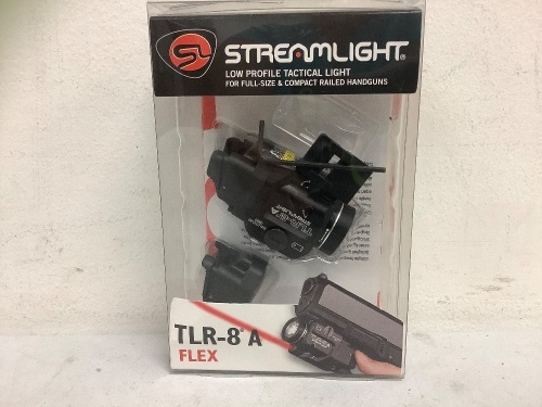 Streamlight Low Profile Tactical Light, Powers Up, E-Commerce Return, Sold as is - Lot 345