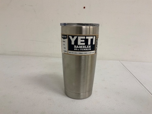 YETI Tumbler, E-Comm Return, Slider Broken on Lid - Lot 470