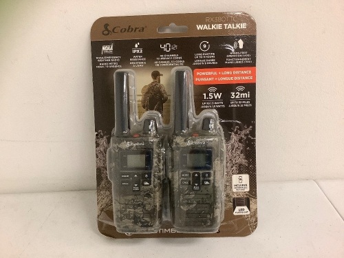 Cobra Walkie Talkies, E-Comm Return - Lot 477