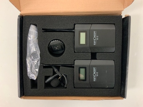 Wireless Lavalier Microphone, E-Commerce Return, Sold as is - Lot 642