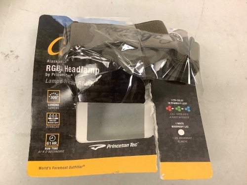 Princeton Tec Headlamp, Untested, E-Commerce Return, Sold as is - Lot 107