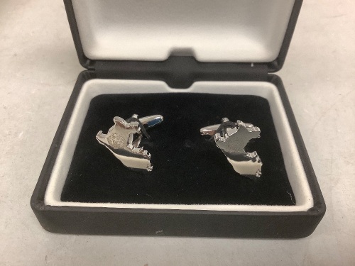 Silver Cuff Links, Appears New, Sold as is - Lot 384