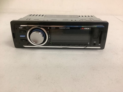 XO Vision Wireless Bluetooth Car Stereo Receiver Only, E-Commece Return, Sold as is - Lot 586