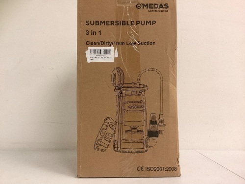 Submersible Pump, E-Commerce Return, Sold as is - Lot 578