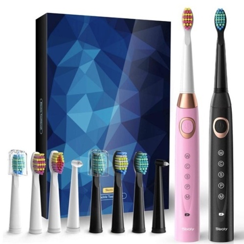 Sboly Electric Toothbrushes, Appears New, Sold as is - Lot 685