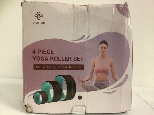 3pc Yoga Roller Set, Appears New, Sold as is - Lot 686