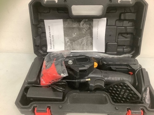 Cordless Chain Saw, E-Comm Return - Lot 318