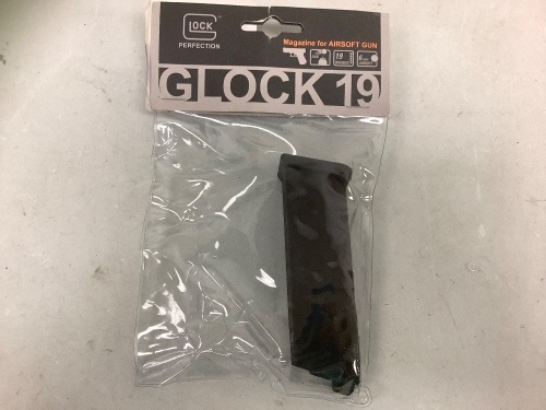 Glock 19 Magazine for Airsoft Gun, E-Comm Return - Lot 310