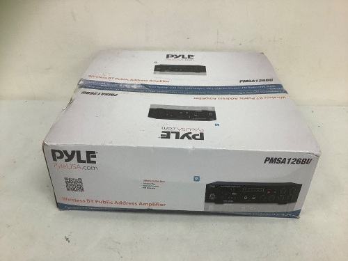 Pyle Wireless BT Public Address Amplifier, Appears New - Lot 339
